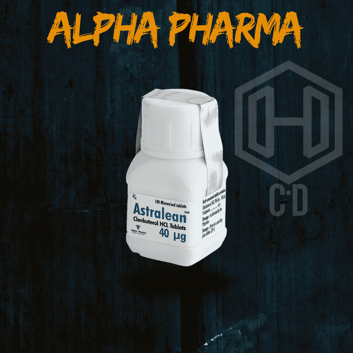 Clembuterol 100 Tabs Alpha Pharma