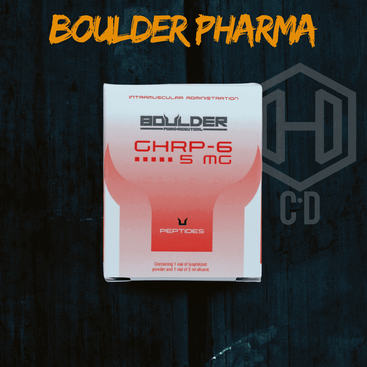 GHRP-6 5 Mg Boulder Pharma