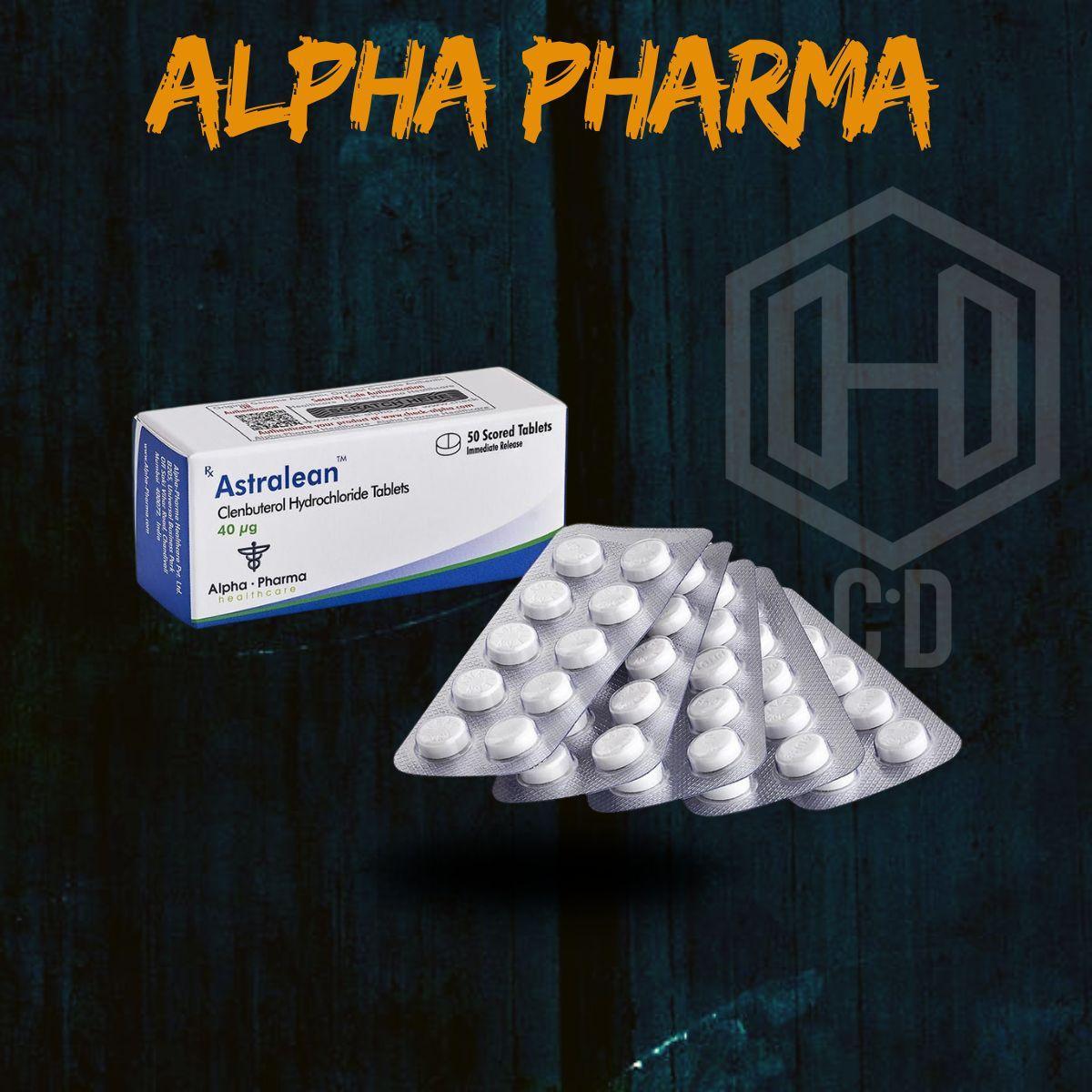 Clembuterol 50 Tabs Alpha Pharma