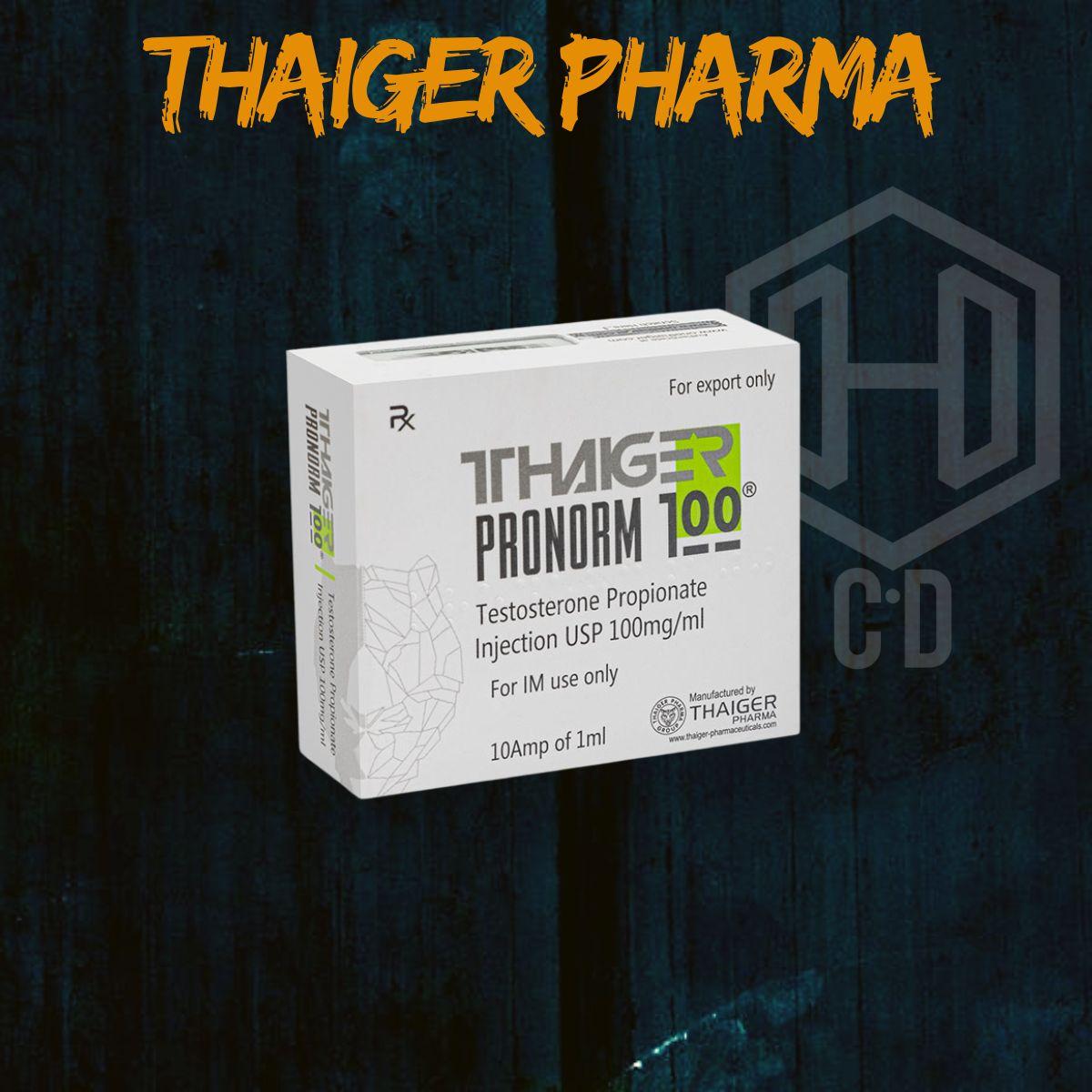 Testosterona Propionato Thaiger Pharma