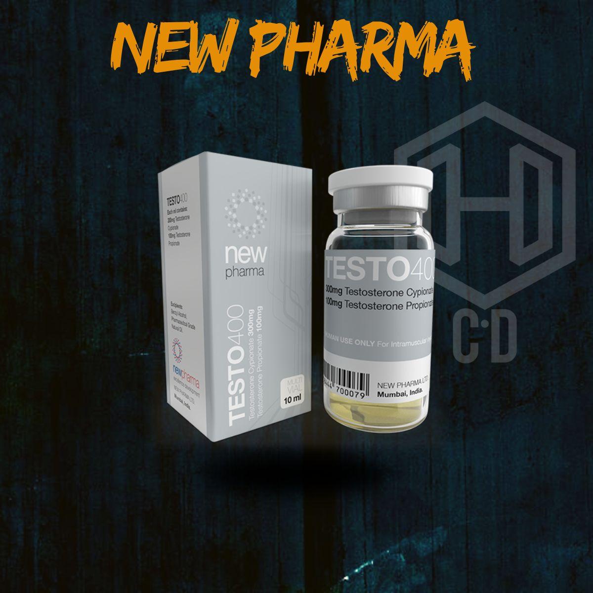Testosterona 400 Mg New Pharma