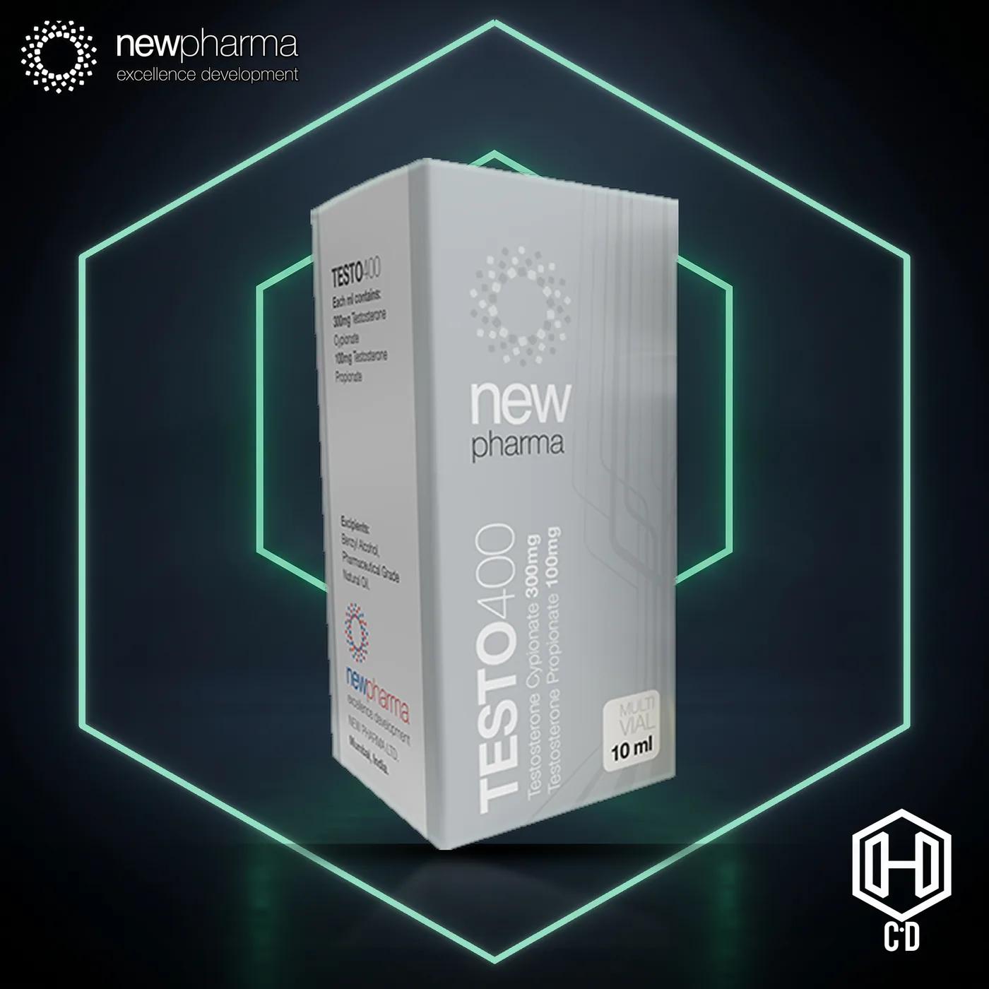 Testosterona 400 Mg New Pharma