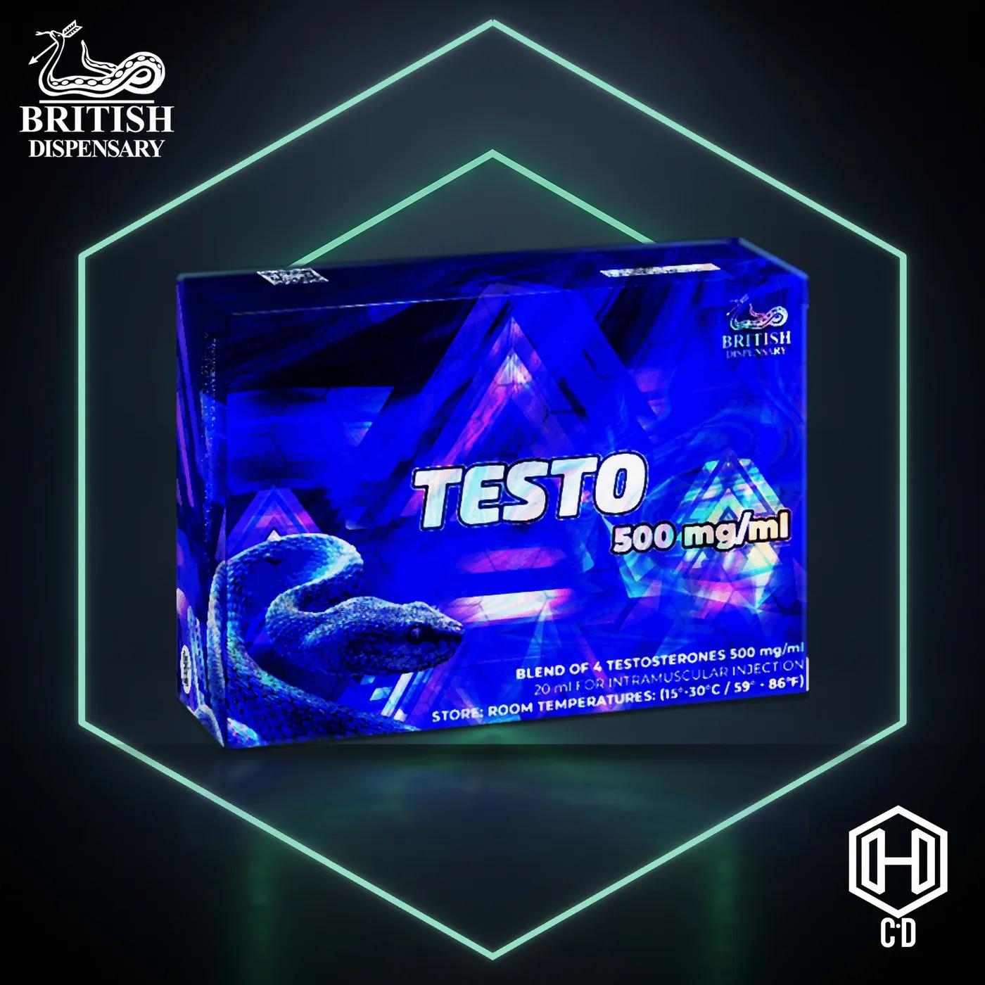 Testosterona 500 Mg British Dispensary