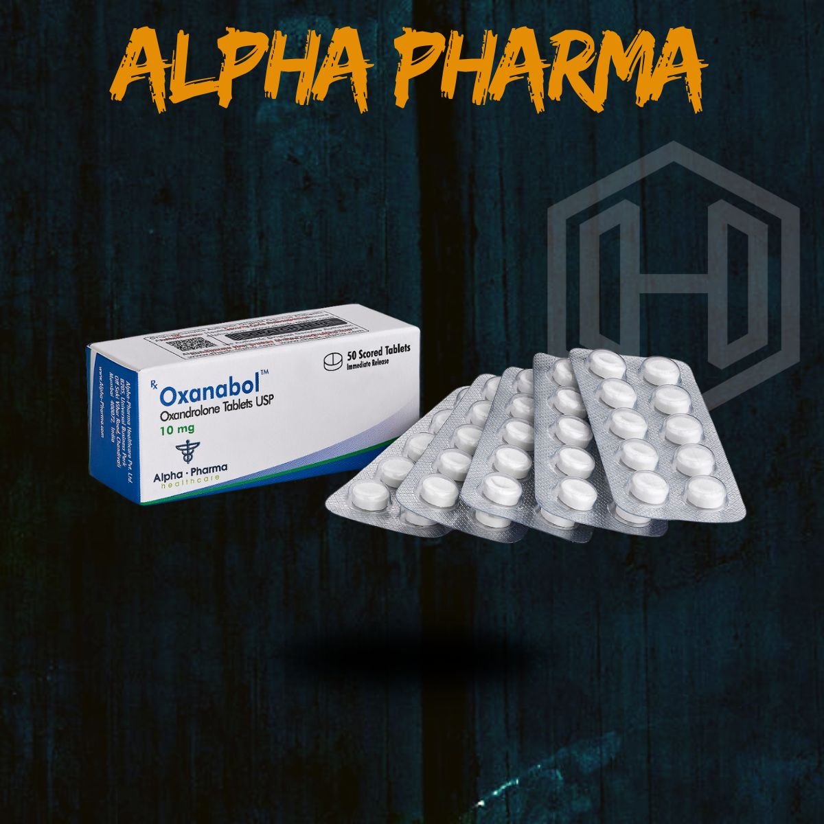 Oxandrolona 50 Tabs Alpha Pharma — Alpha Pharma