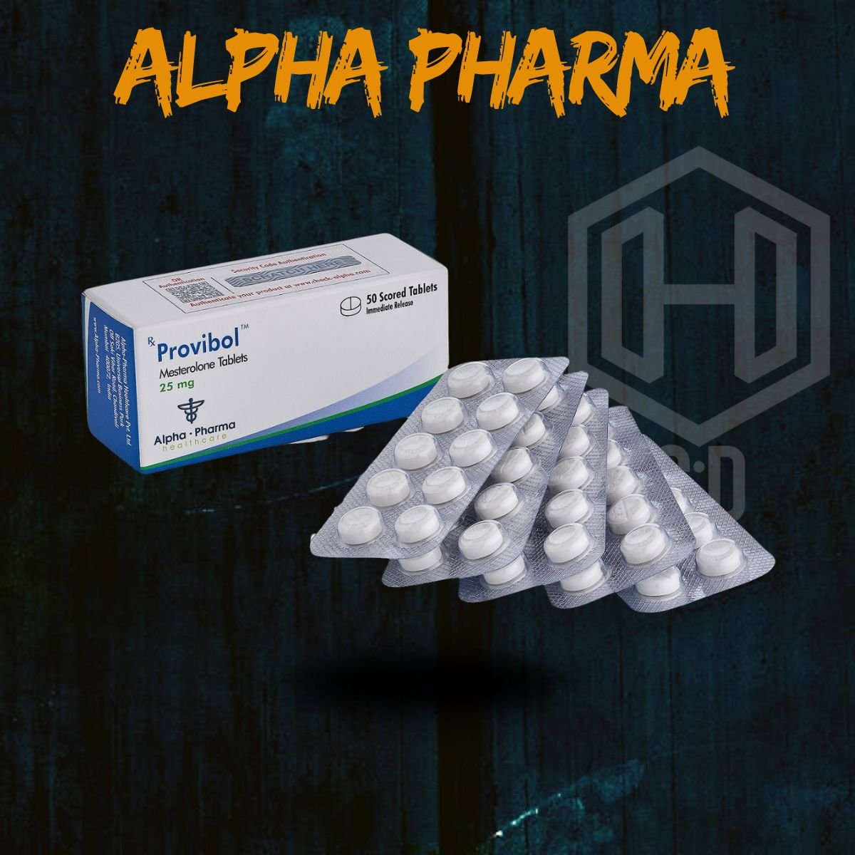 Proviron 50 Tabs Alpha Pharma — Alpha Pharma