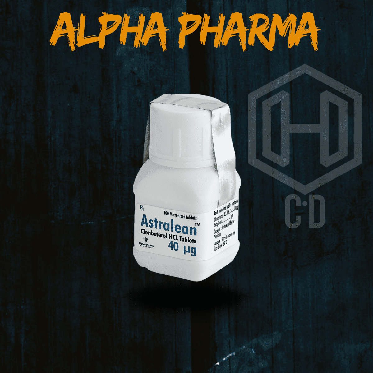 Clembuterol 100 Tabs Alpha Pharma — Alpha Pharma
