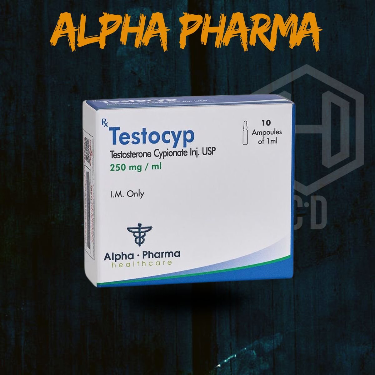 Testosterona Cipionato Alpha Pharma — Alpha Pharma