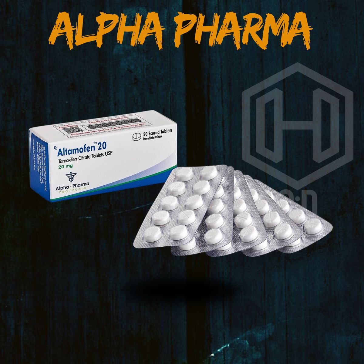 Tamoxifeno 50 Tabs  Alpha Pharma — Alpha Pharma