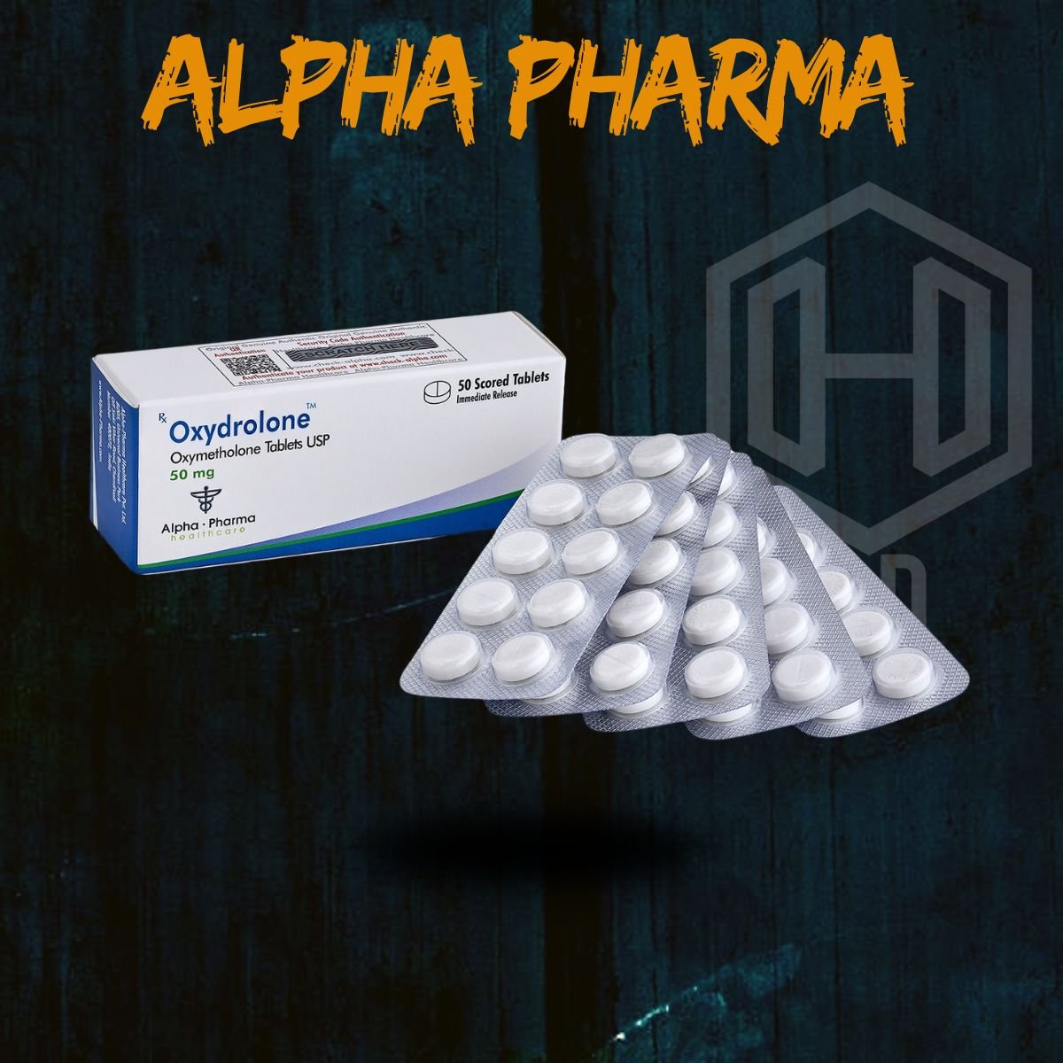 Oximetalona 50 Tabs Alpha Pharma — Alpha Pharma