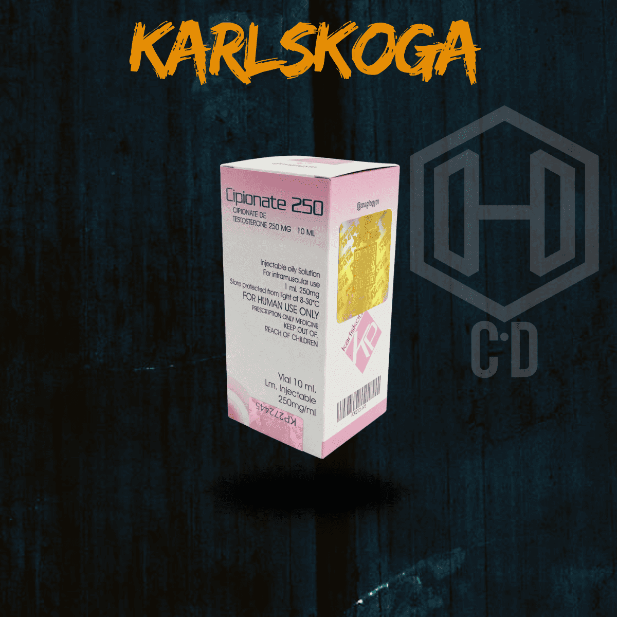 Testosterona Cipionato Karlskoga Pharma — Karlskoga