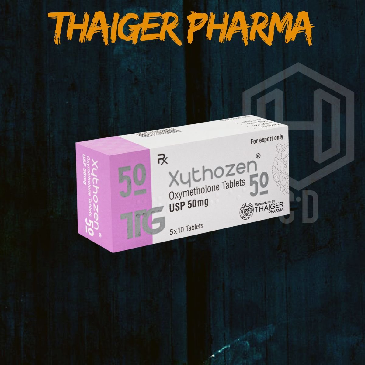 Oximetalona 50 Mg Thaiger Pharma — Thaiger Pharma