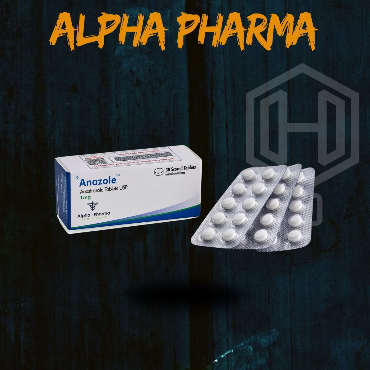 Anastrozol 30 Tabs Alpha Pharma — Alpha Pharma