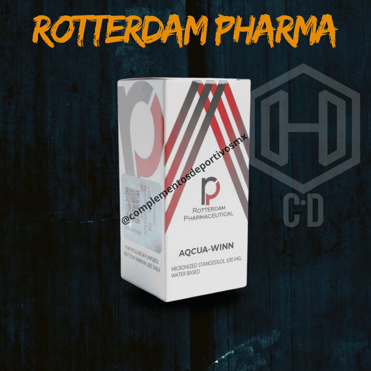 Winstrol Vial (Agua) Rotterdam Pharma — Rotterdam Pharma