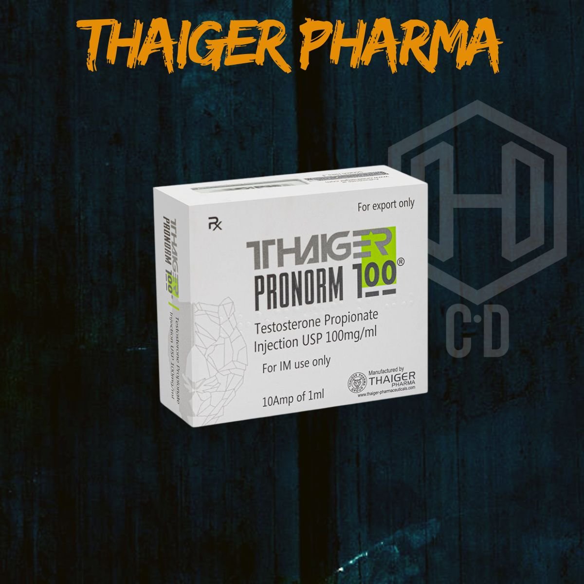 Testosterona Propionato Thaiger Pharma — Thaiger Pharma