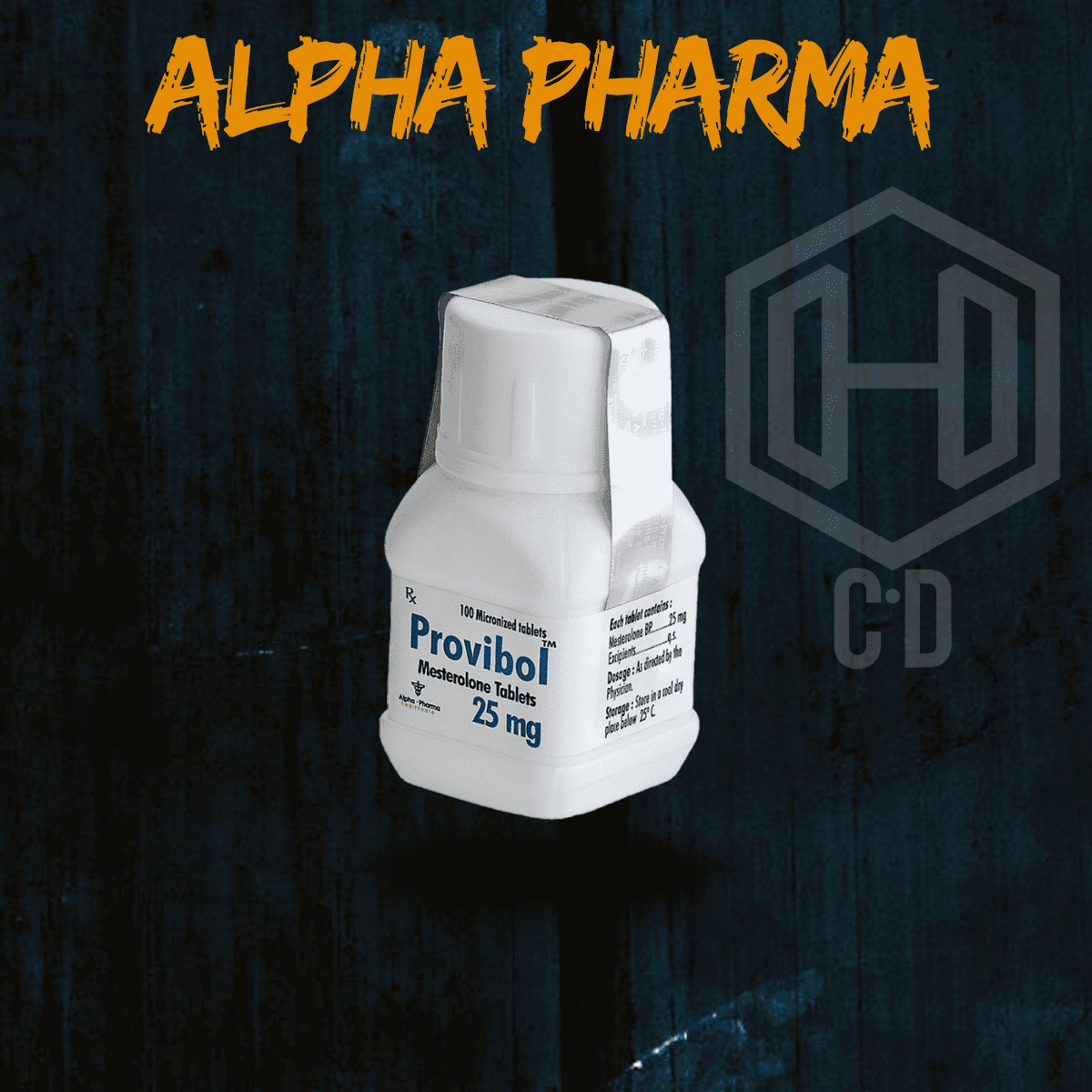 Proviron 100 Tabs Alpha Pharma — Alpha Pharma