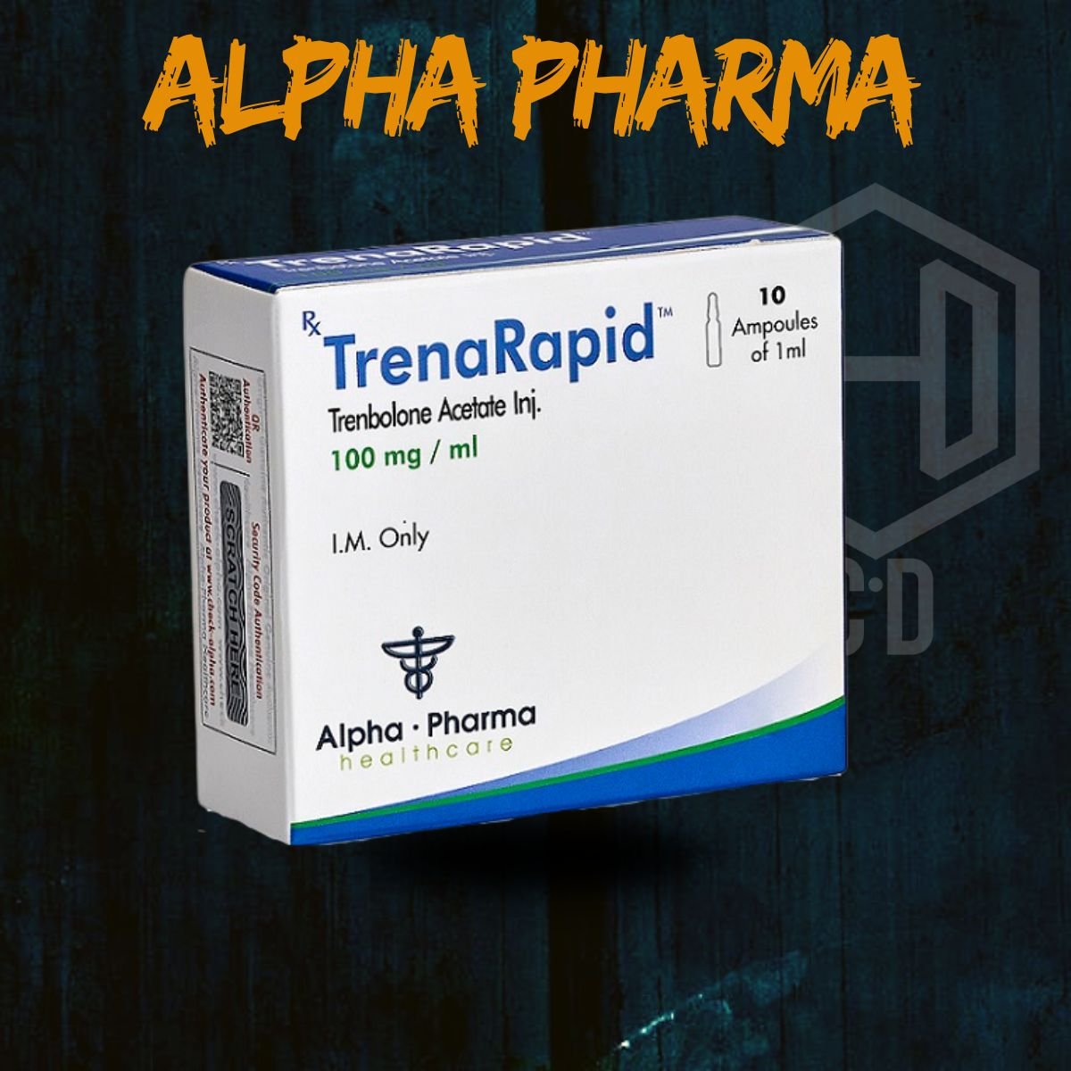Trembolona Acetato Alpha Pharma — Alpha Pharma