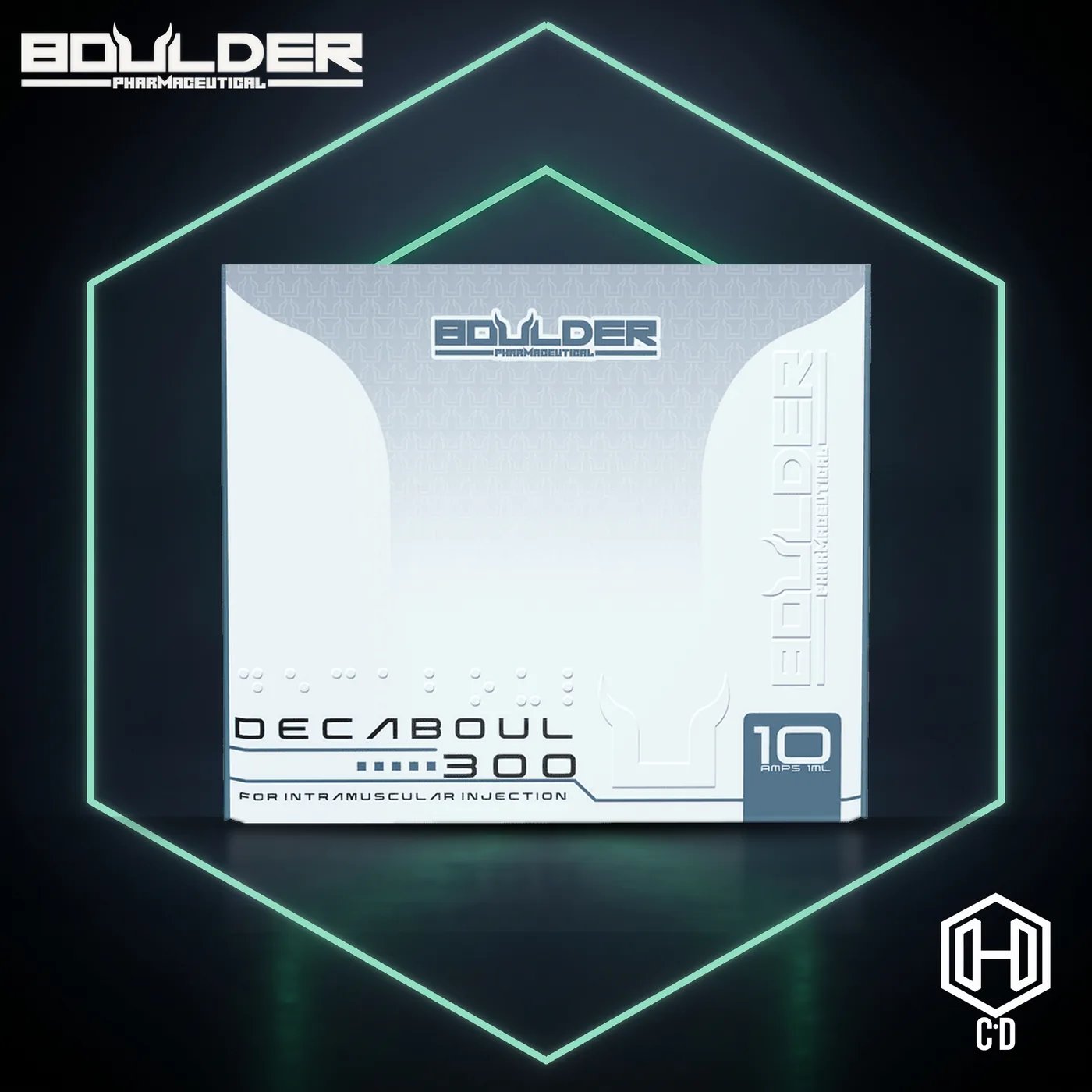 Decadurabolin Boulder Pharma — vista frontal