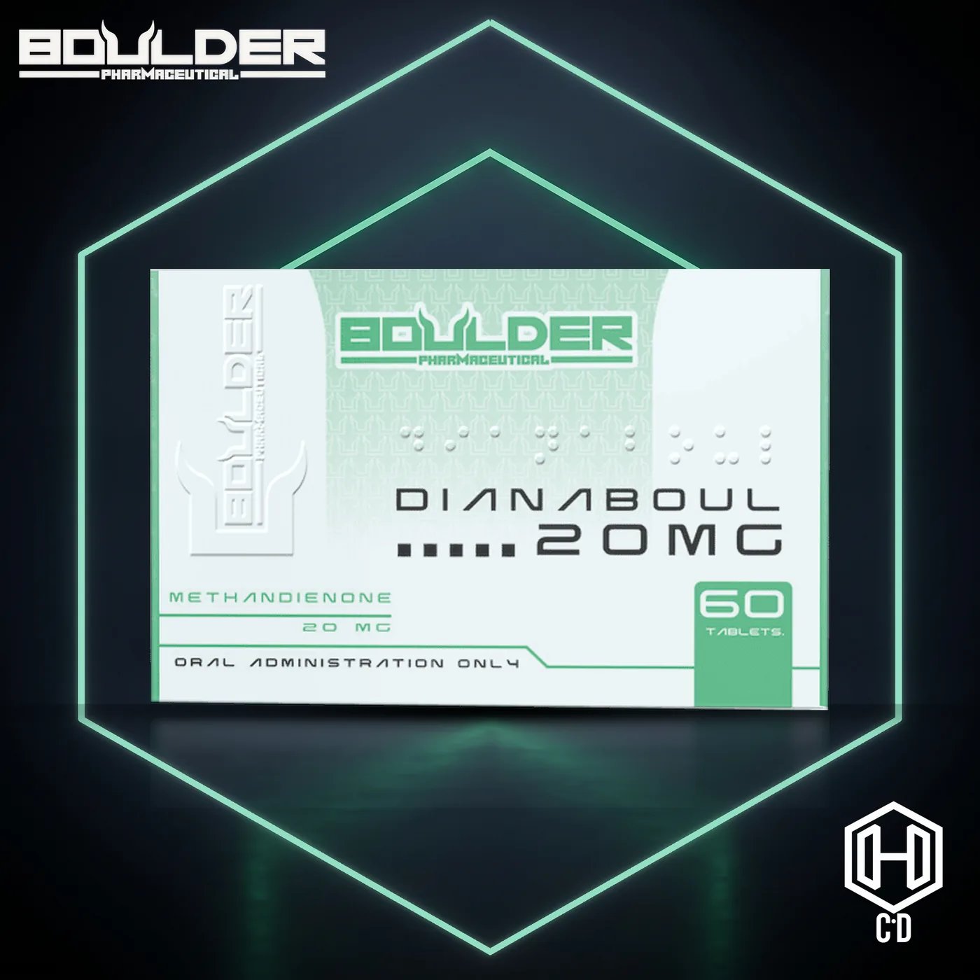 Dianabol Boulder Pharma — vista frontal