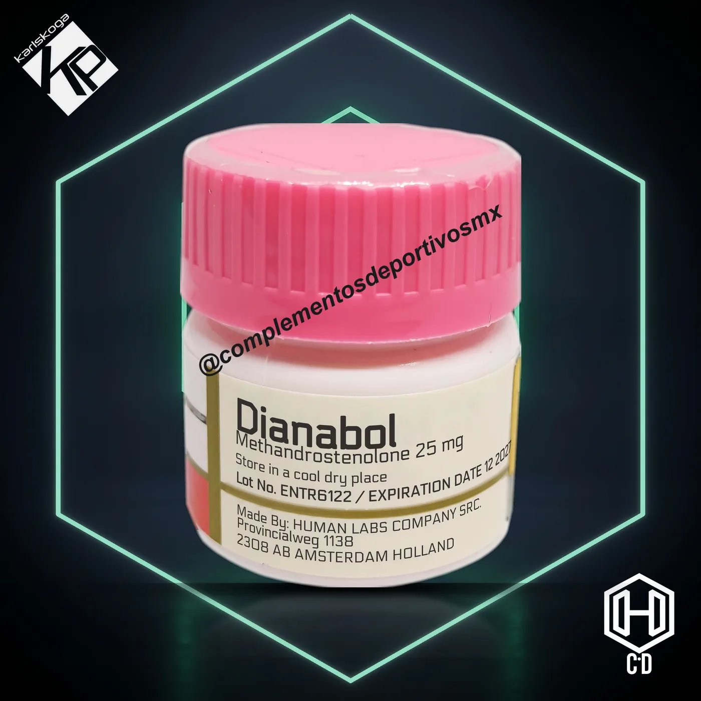 Dianabol Karlskoga Pharma — vista frontal