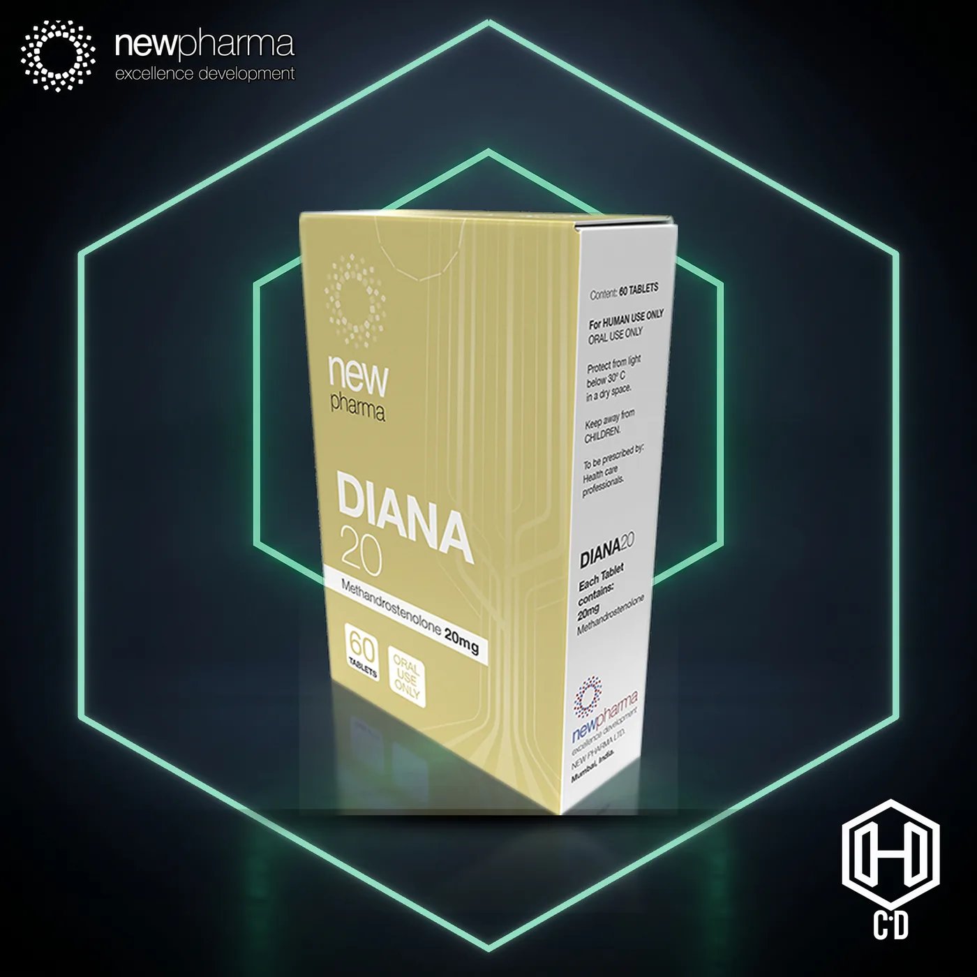 Dianabol New Pharma — vista frontal