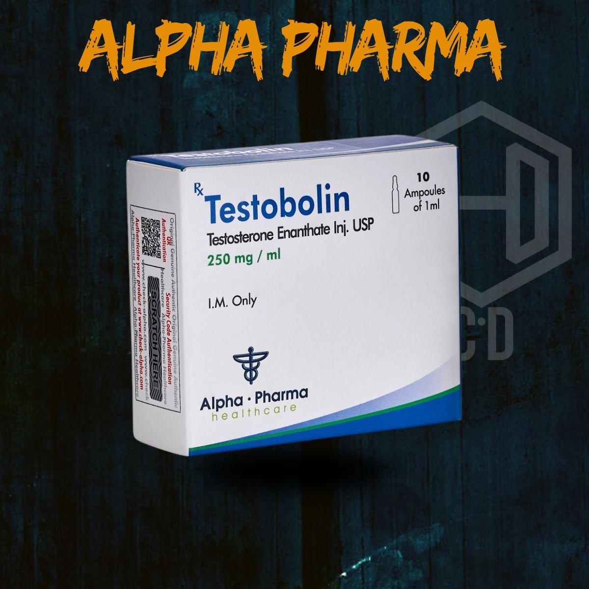 Testosterona Enantato Alpha Pharma — Alpha Pharma