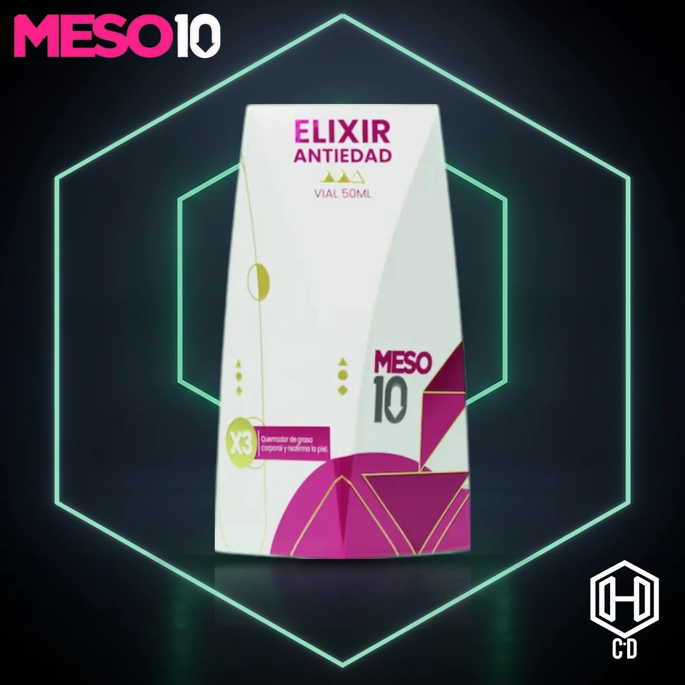 Elixir Antiedad Meso 10 — vista frontal