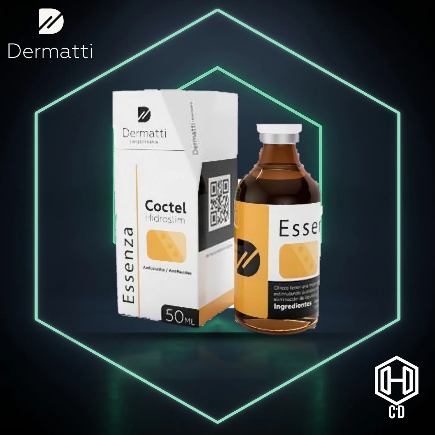 Essenza Coctel Hidroslim Dermatti — vista frontal