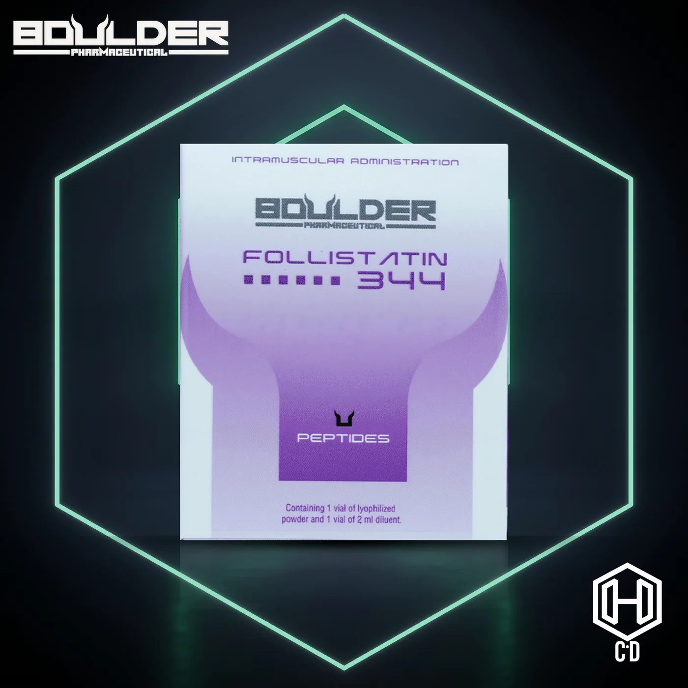 Follastatin 344 Boulder Pharma — vista frontal