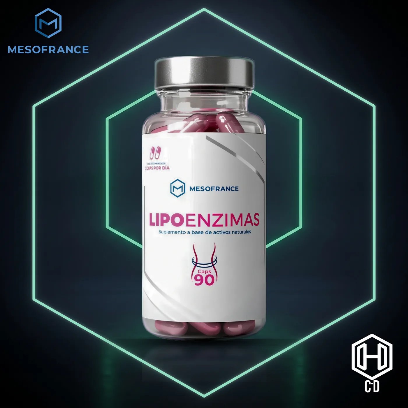 Lipoenzimas Mesofrance — vista frontal