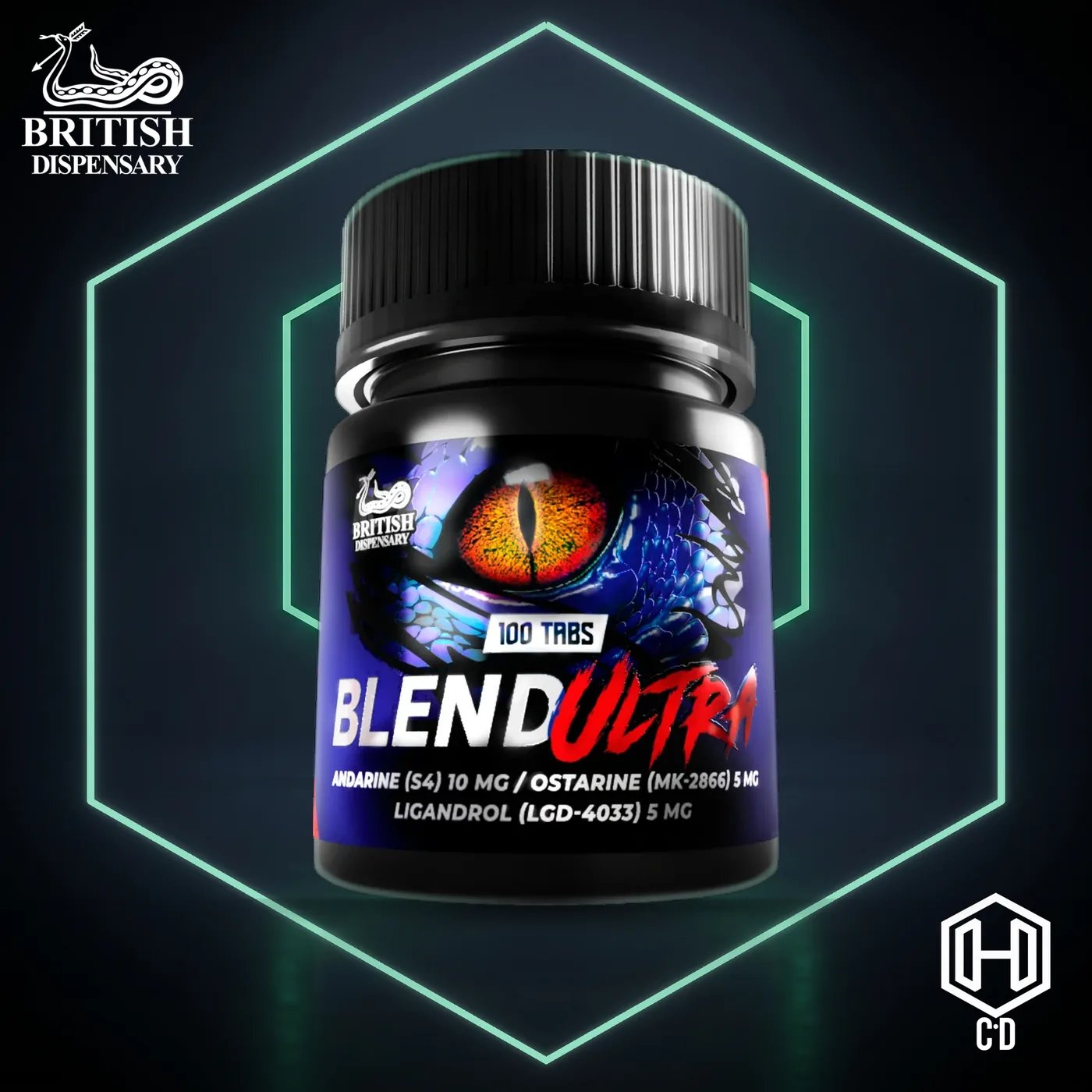 Mix Sarms British Dispensary — vista frontal
