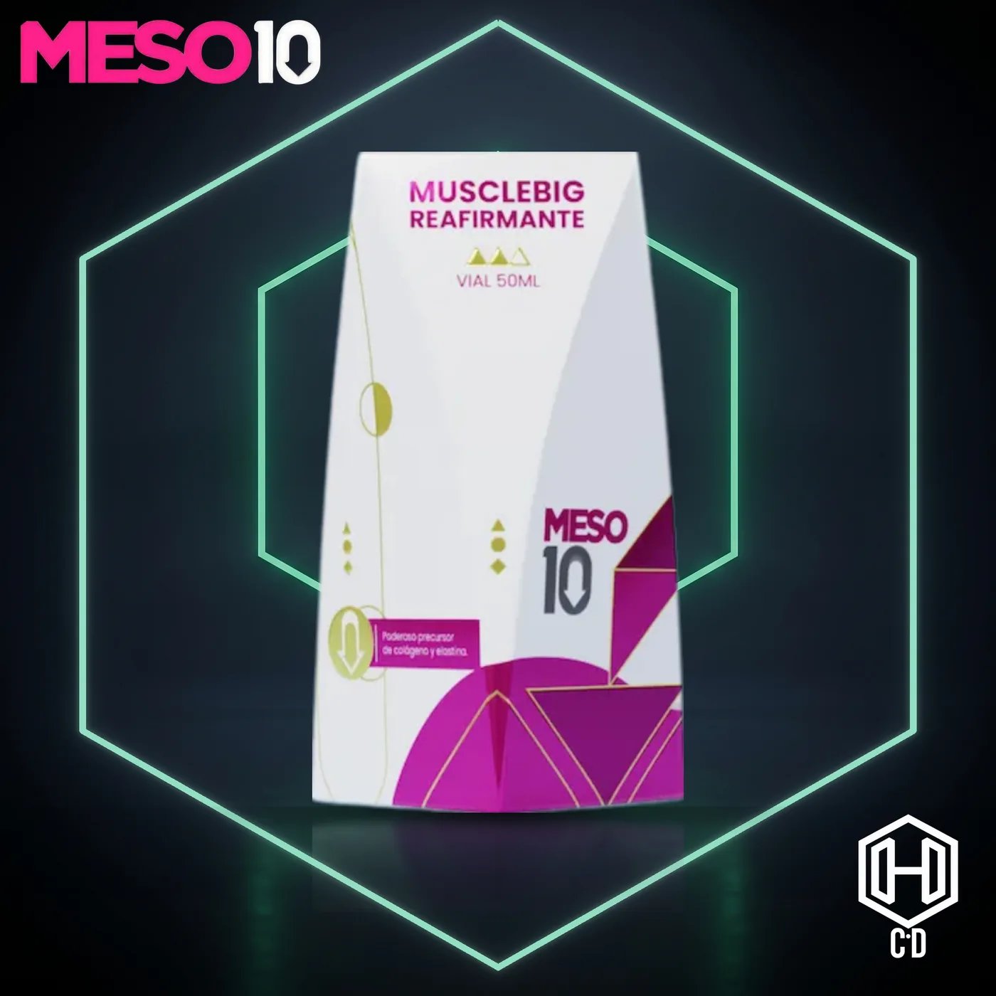 Musclebig Reafirmante Meso 10 — vista frontal