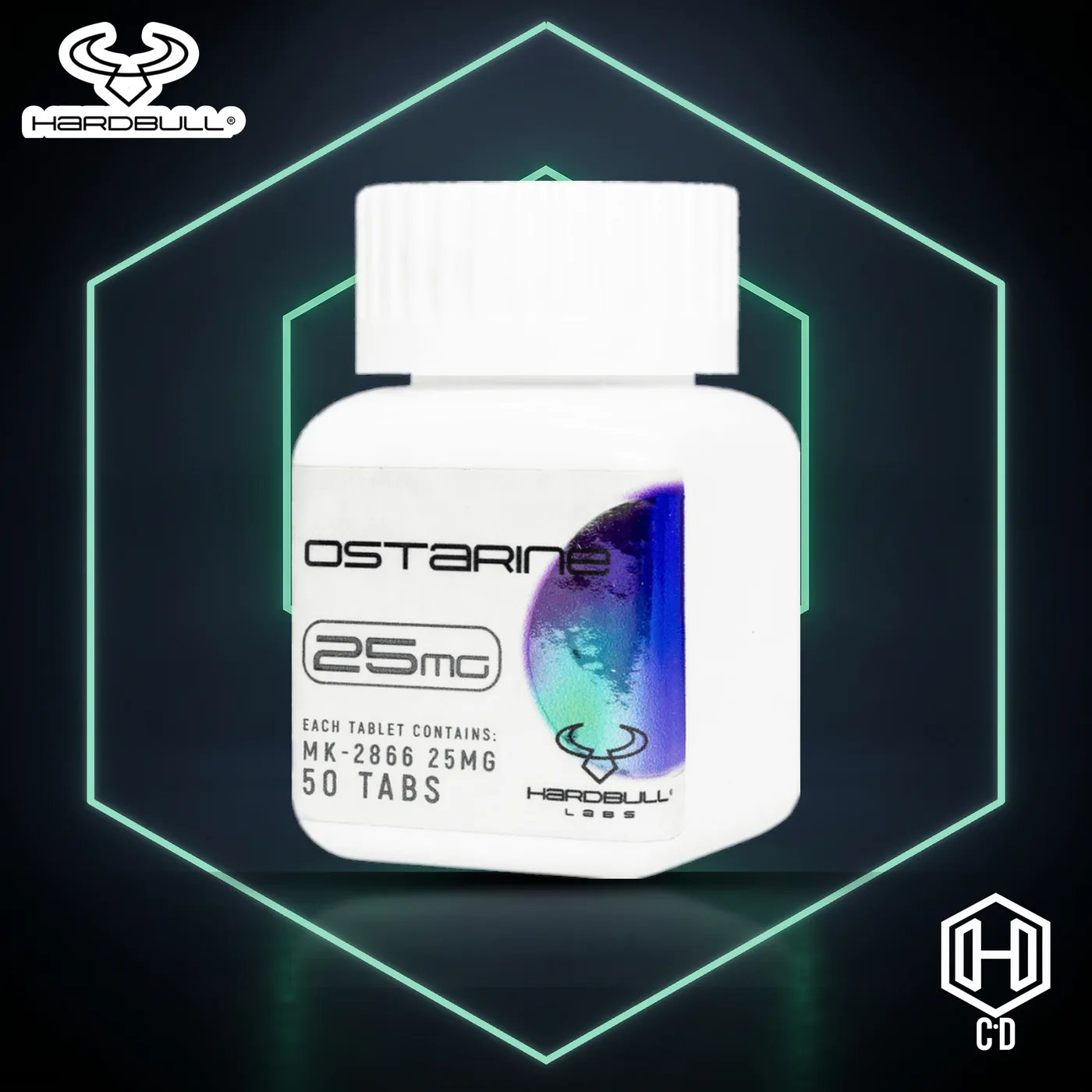Ostarine Hard Bull HardBull — vista frontal