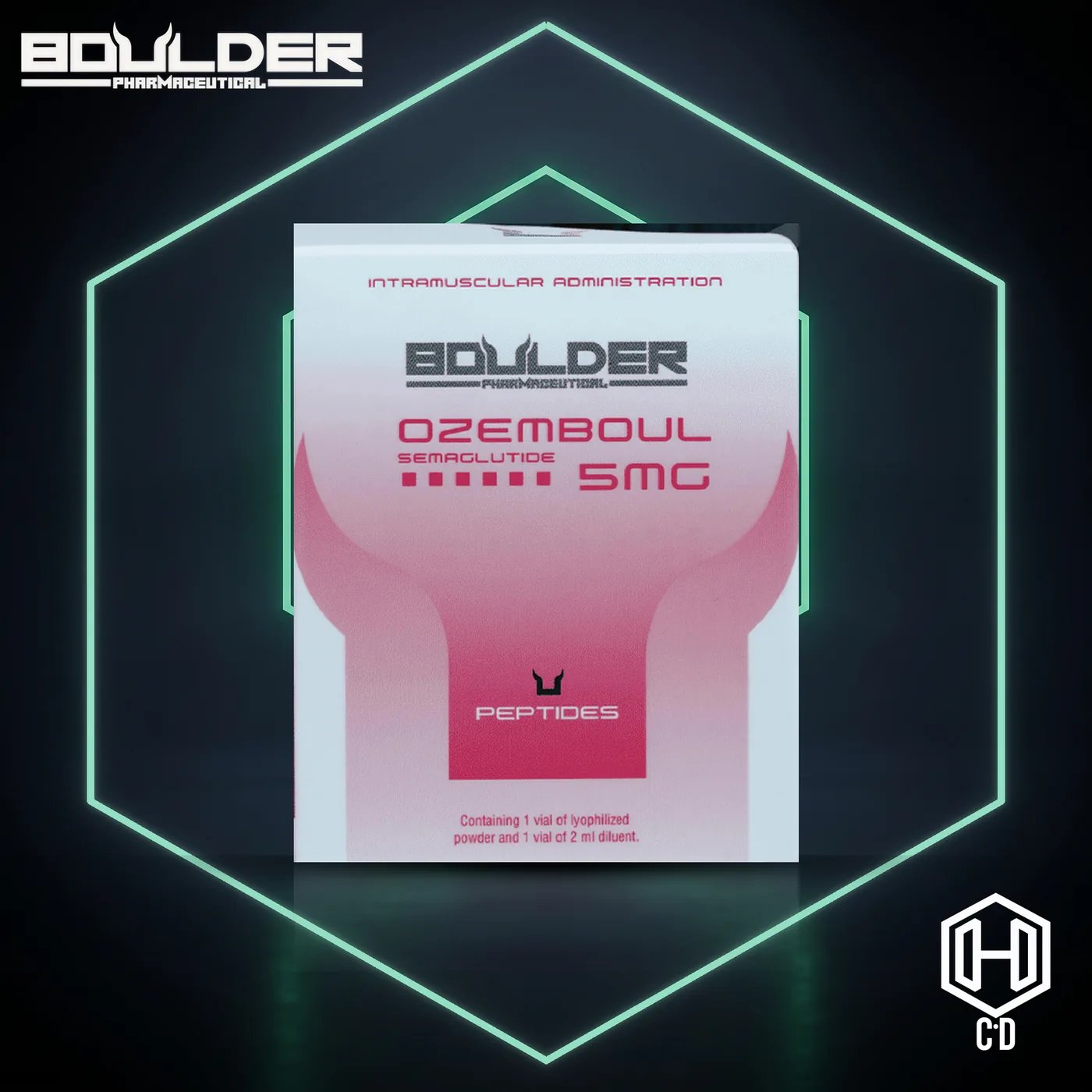 Ozemboul 5 Mg Boulder Pharma — vista frontal