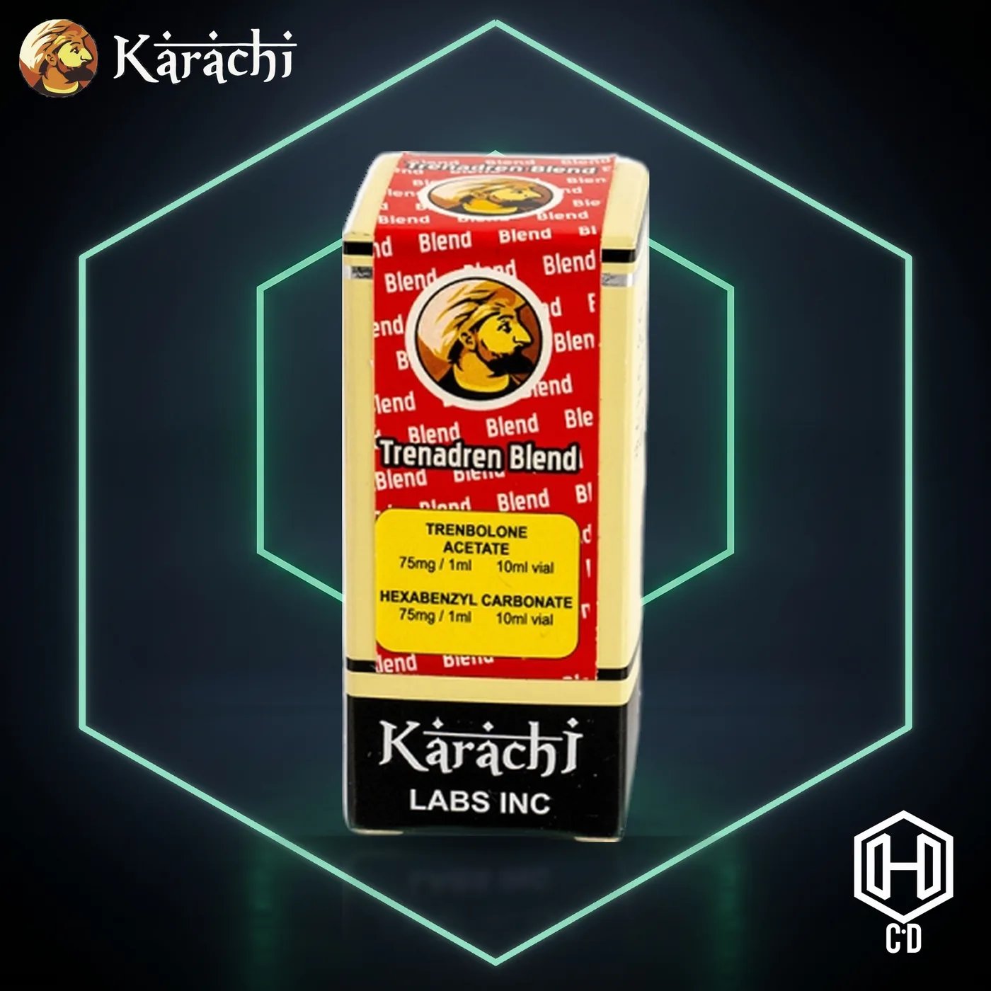 Trembolona Plus Karachi Labs — vista frontal